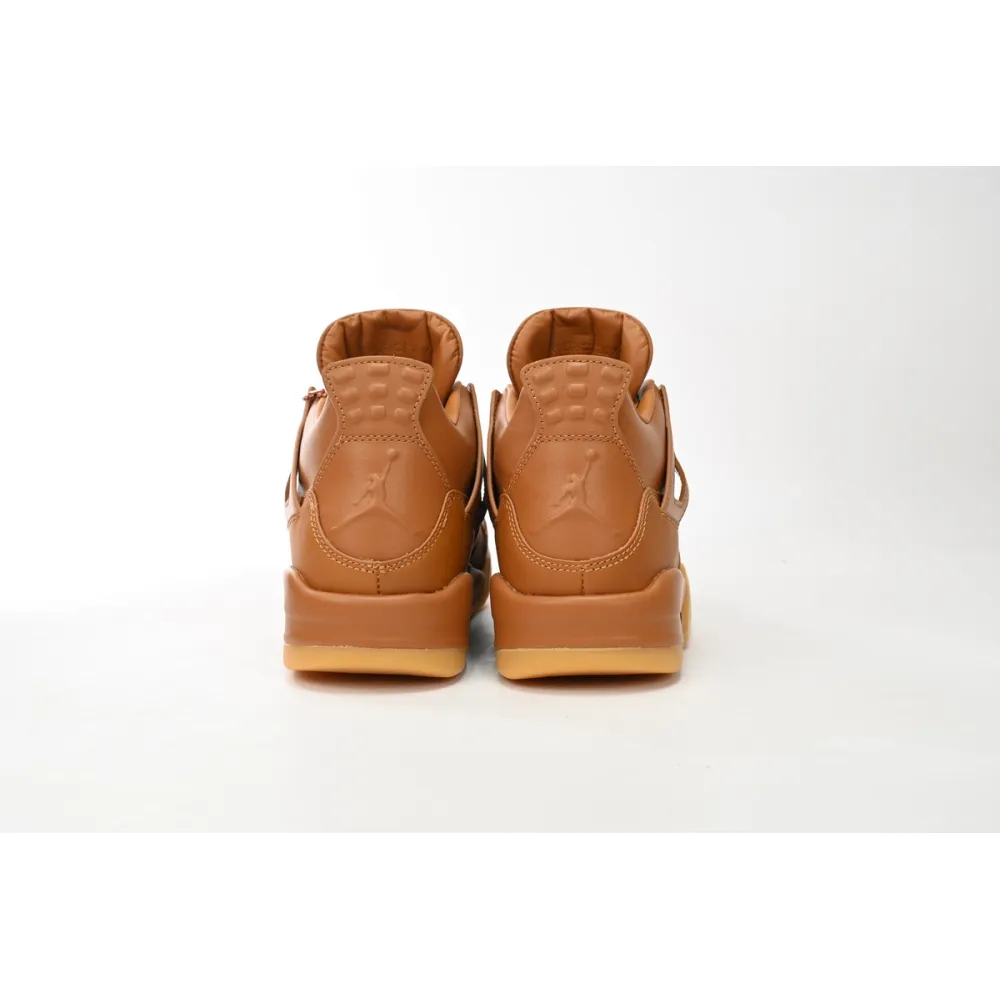 Pkgod Air Jordan 4 Retro Ginger Wheat