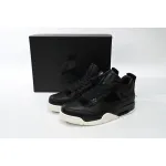 Pkgod Air Jordan 4 Retro Pony Hair Black