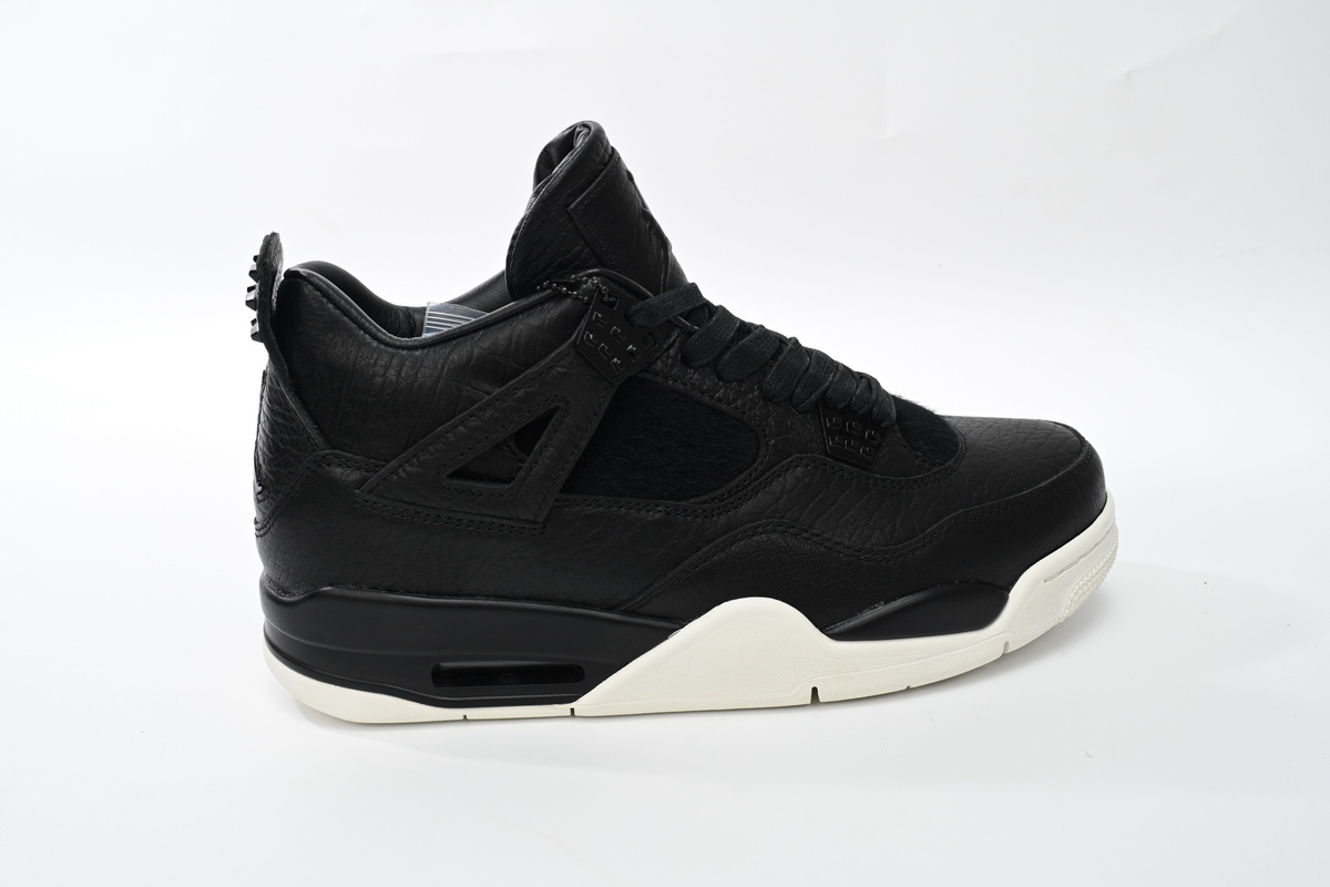     Air Jordan 4 Retro Pony Hair Black