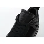 Pkgod Air Jordan 4 Retro Pony Hair Black