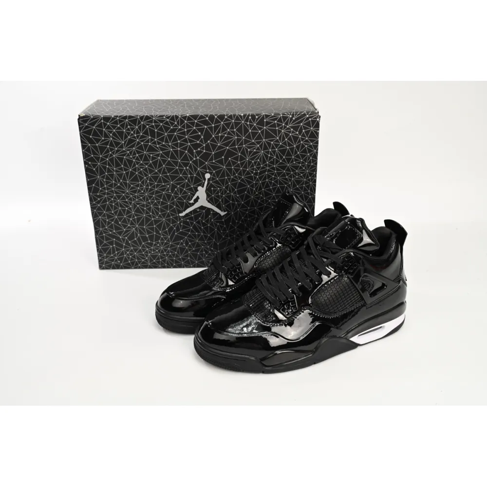 Pkgod Air Jordan 4 Retro 11Lab4 Black