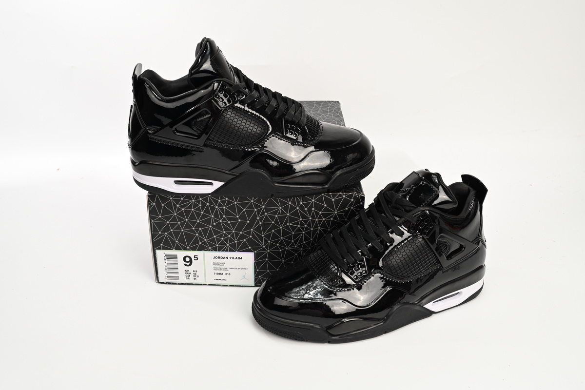 Pkgod Air Jordan 4 Retro 11Lab4 Black