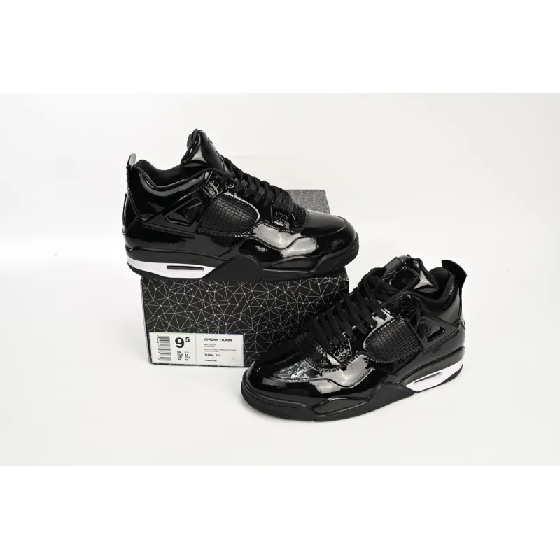 Pkgod Air Jordan 4 Retro 11Lab4 Black