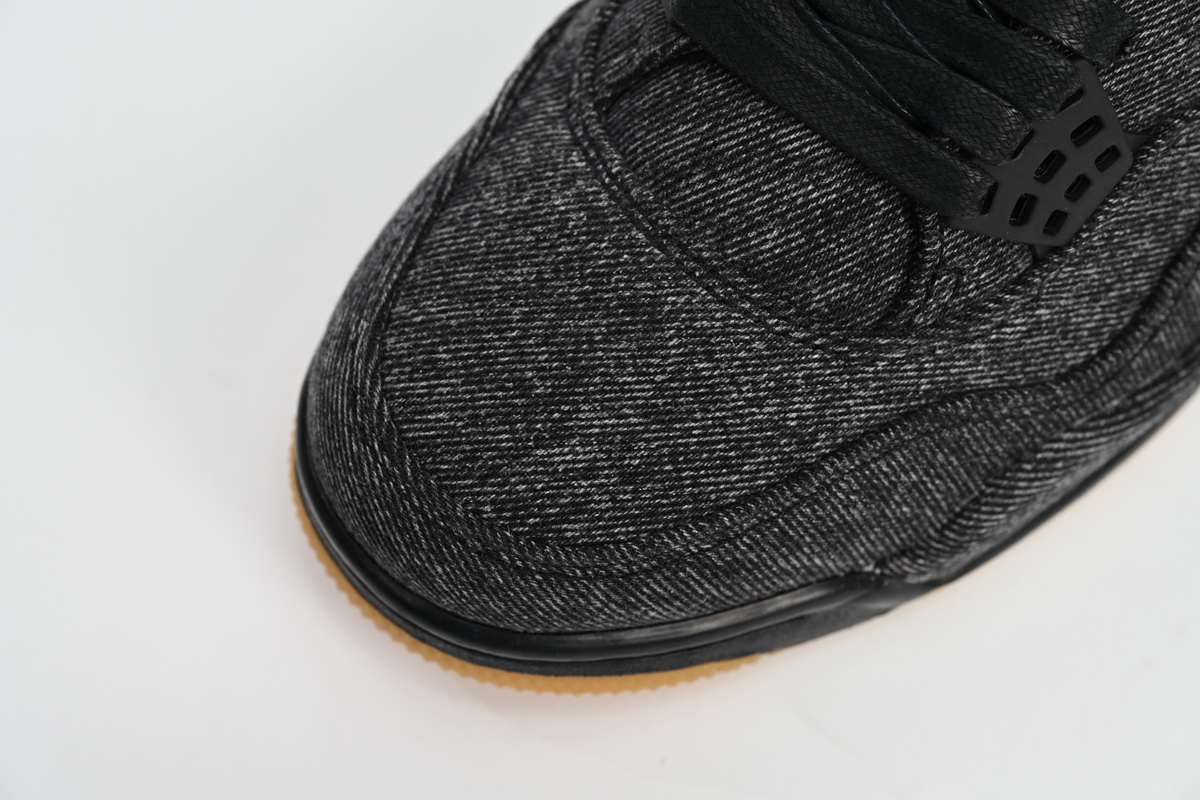 Pkgod Air Jordan 4 Retro Levi's Black  