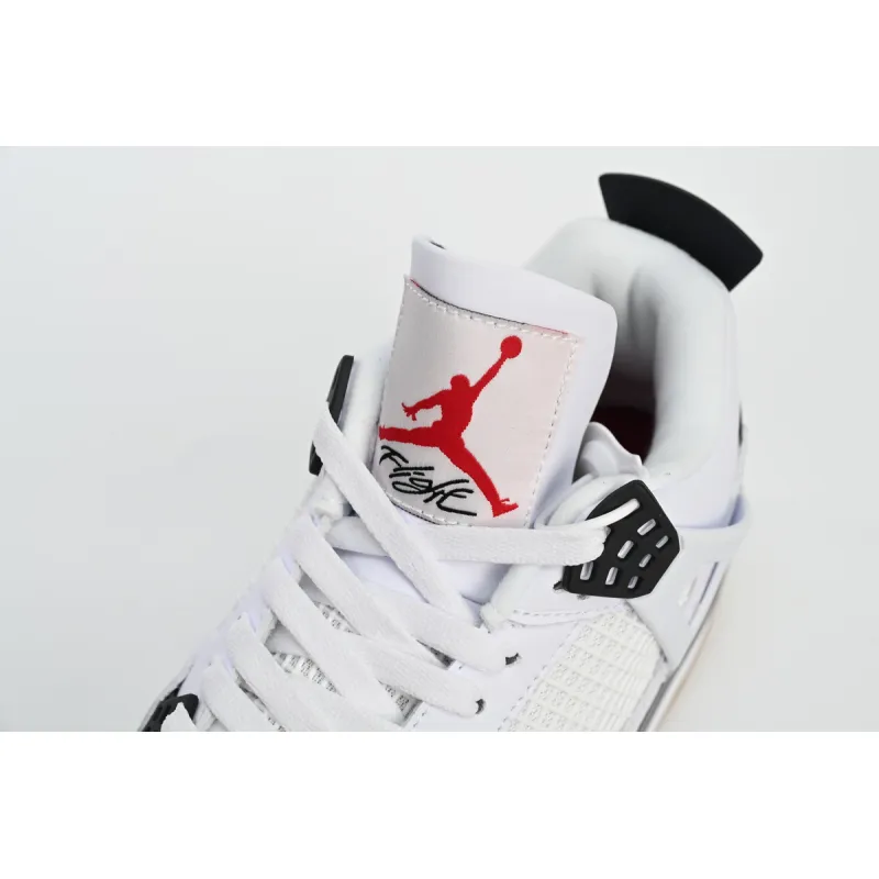 Pkgod Air Jordan 4 White Black