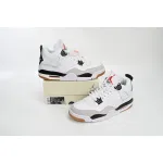 Pkgod Air Jordan 4 White Black