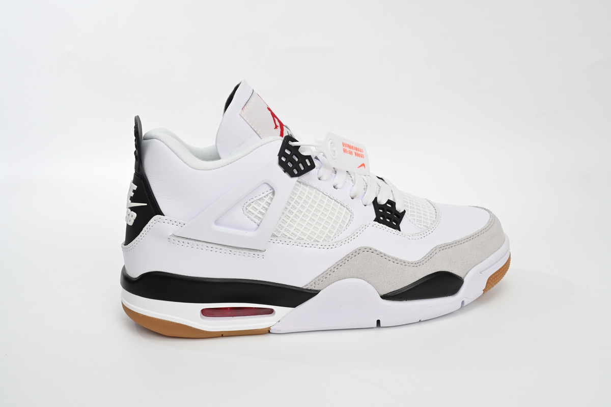 Pkgod Air Jordan 4 White Black