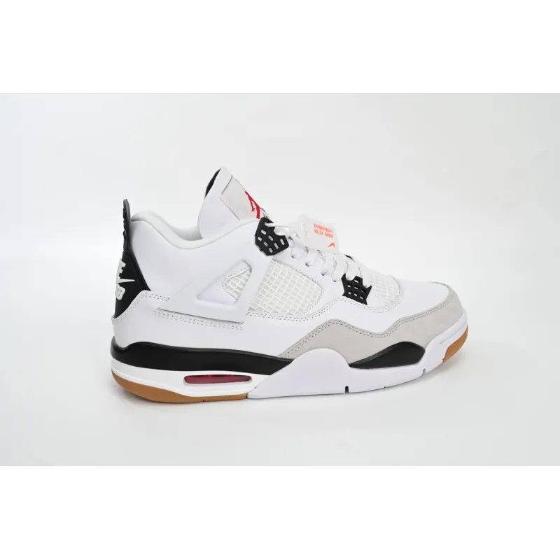 Pkgod Air Jordan 4 White Black