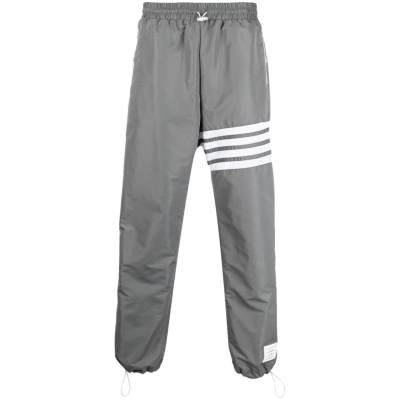 Top Quality Thom Browne 4-Bar Stripe track pants MJQ129A07863   01