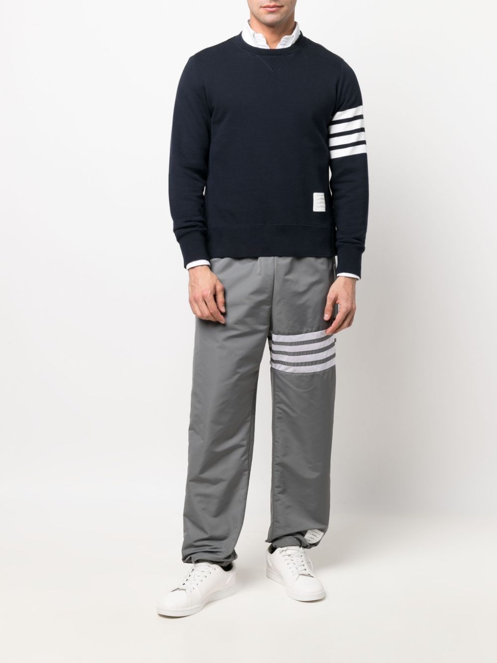     Thom Browne 4-Bar Stripe track pants MJQ129A07863  