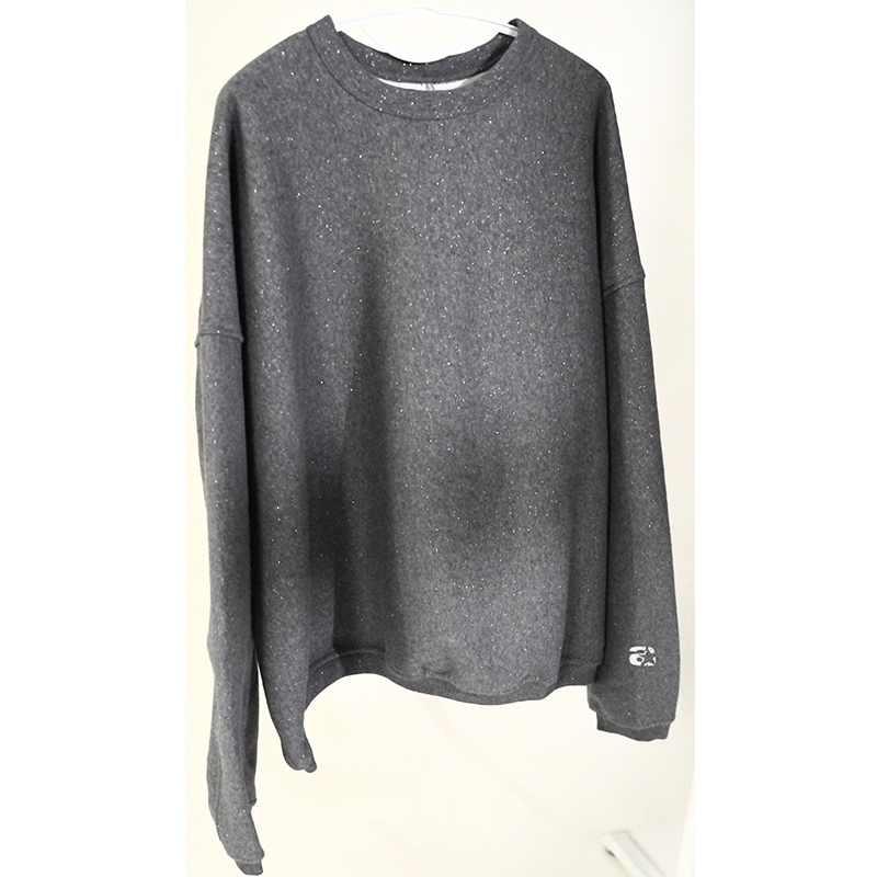     Alexander Wang star-patch crew-neck oversized sweatshirt 6CC3231005079  