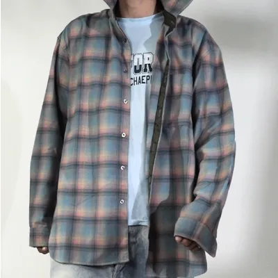 Top Quality Pendleton oversized shirt S67DT0010S78039001F 01