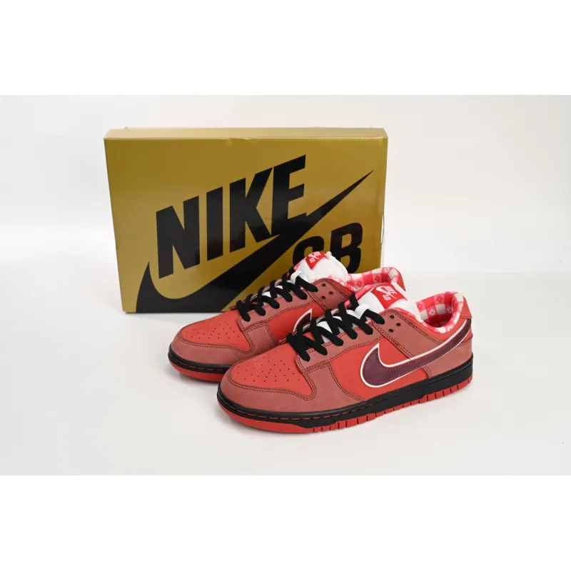 Pkgod Nike Dunk Low Concepts Red Lobster