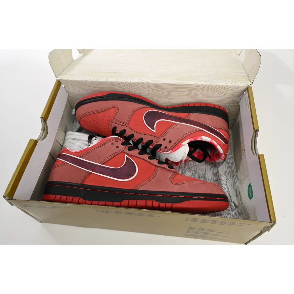 Pkgod Nike Dunk Low Concepts Red Lobster