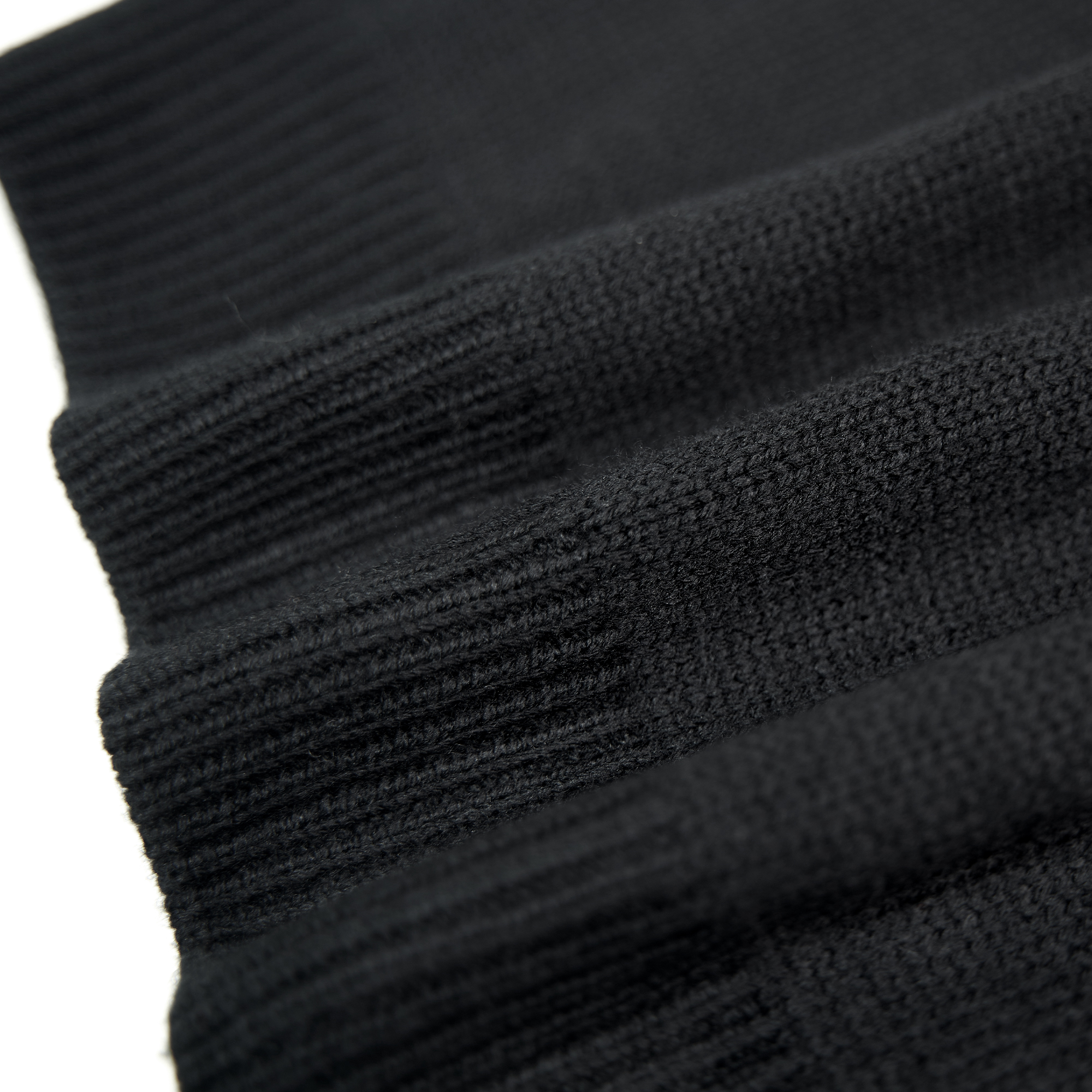     TRIOMPHE CREW NECK SWEATER IN WOOL AND CASHMERE BLACK / OFF WHITE 2AC85048T.38OW  