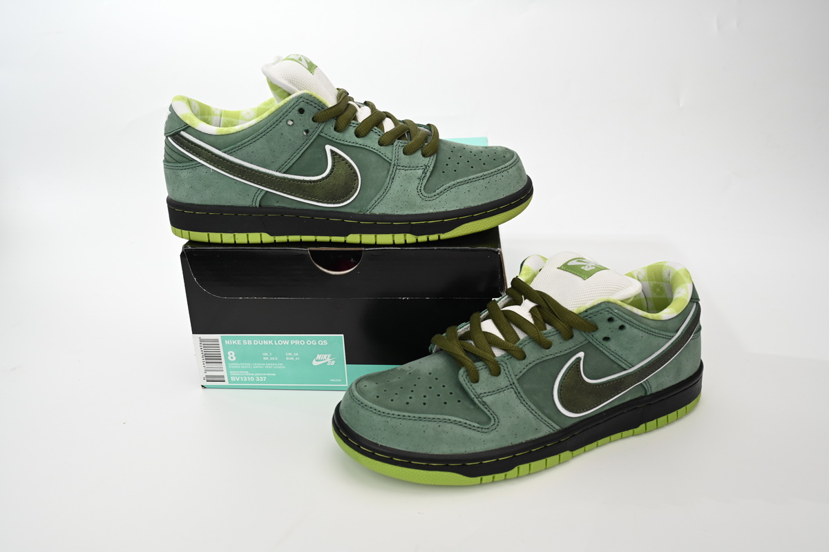  OG Sneakers & Nike SB Dunk Low Concepts Green Lobster  BV1310-337