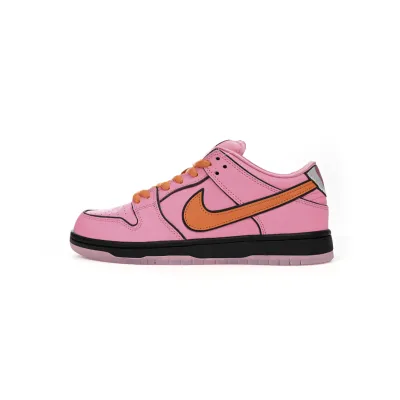 Pkgod The Powerpuff Girls x Nike SB Dunk Low “Blossom” 01