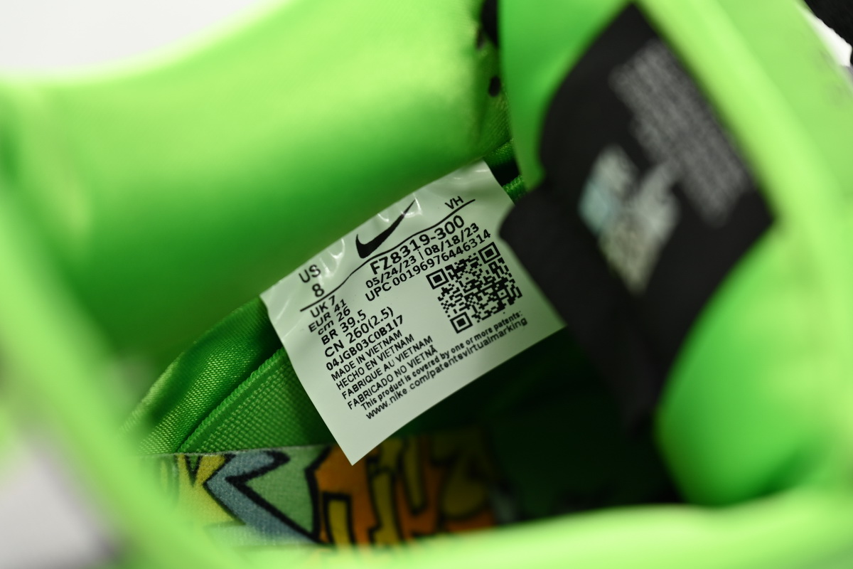 Pkgod Nike SB Dunk Low The Powerpuff Girls Buttercup