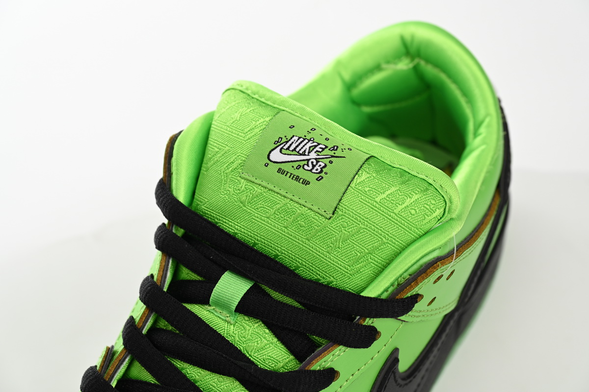 Pkgod Nike SB Dunk Low The Powerpuff Girls Buttercup