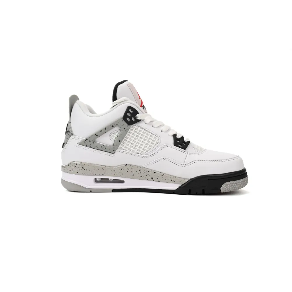 Air Jordan 4 Retro White Cement $79.9