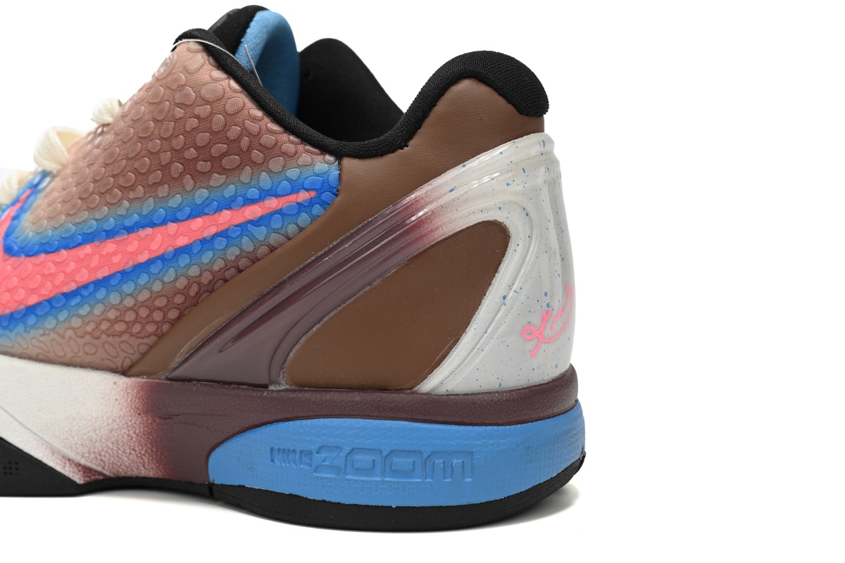 Pkgod Nike Kobe 6 Brown Red Blue