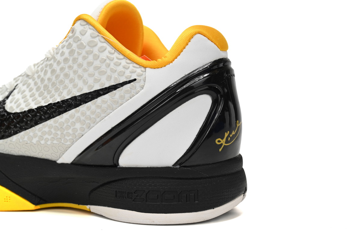 Pkgod Nike Kobe 6 Protro Playoff Pack White Del Sol