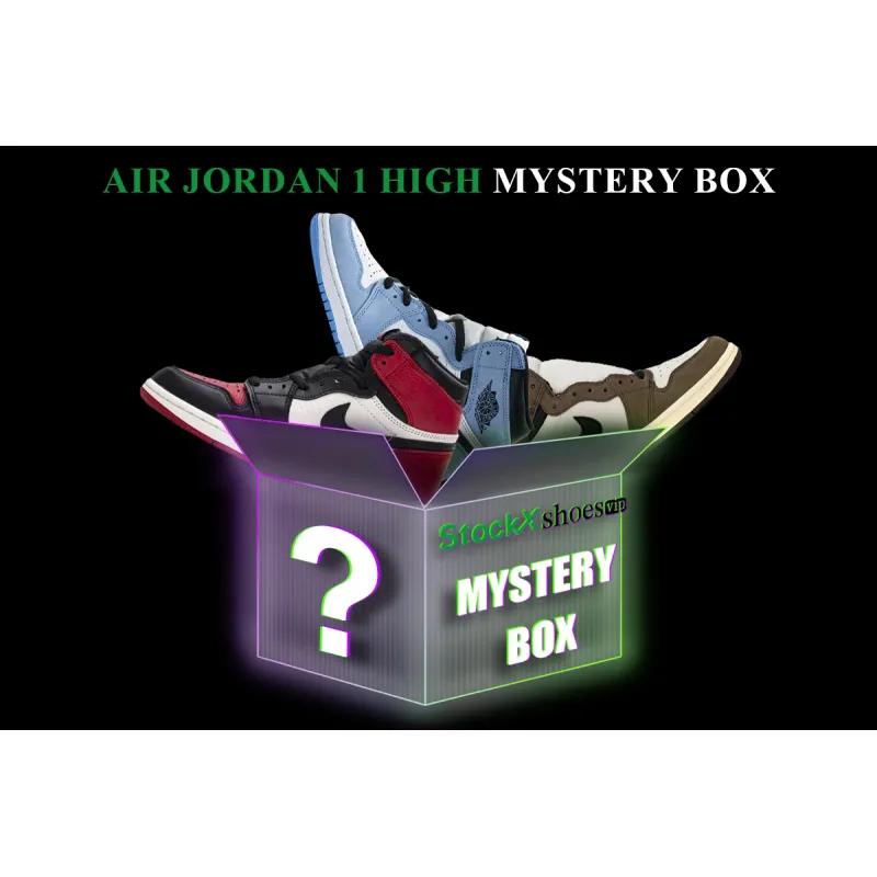 Pkgod  Jordan 1 High Mystery Box (Get One Pair At Random)