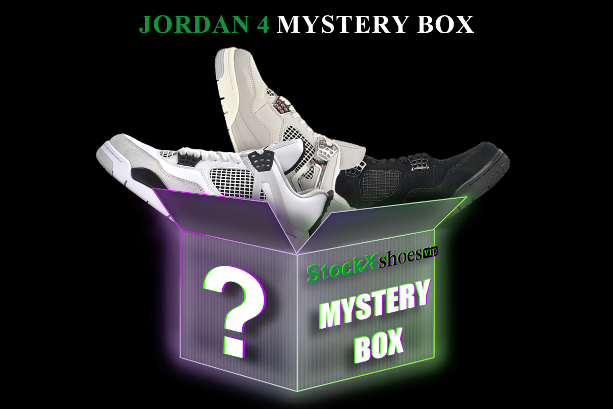 Pkgod Jordan 4  Mystery Box (Get One Pair At Random)