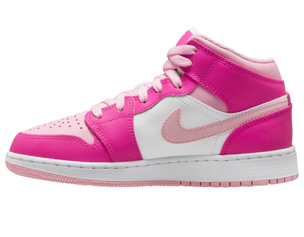 Pkgod Air Jordan 1 Mid Fierce Pink