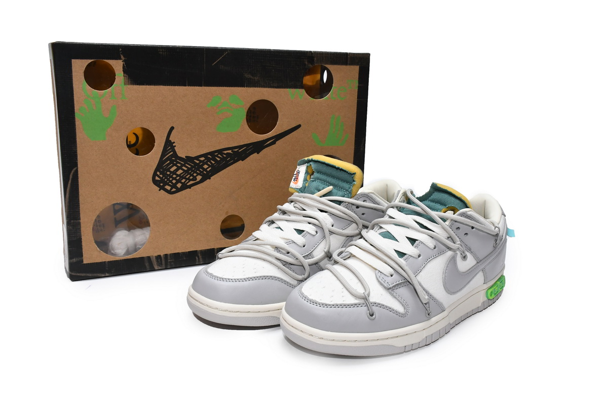 Pkgod Nike Dunk Low Off-White Lot 42