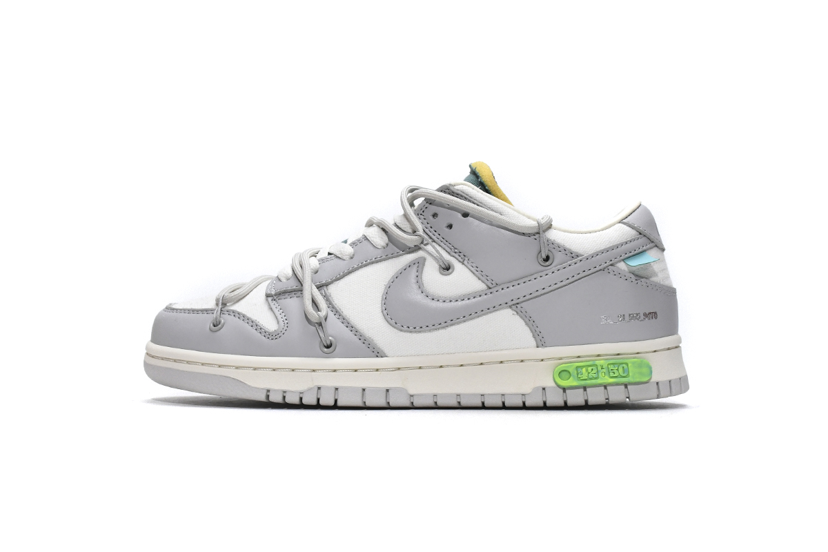 Pkgod Nike Dunk Low Off-White Lot 42