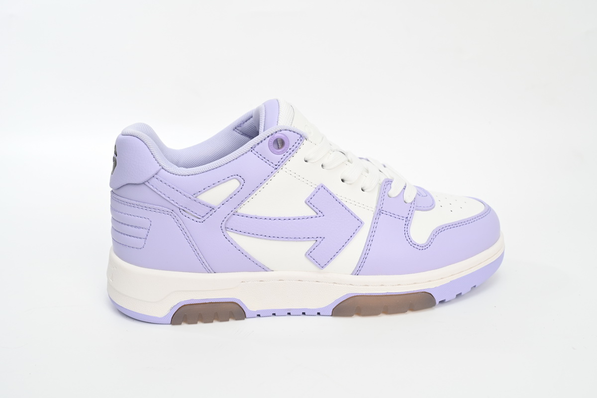 Pkgod OFF-WHITE Out Of Office Calf Leather White Lilac