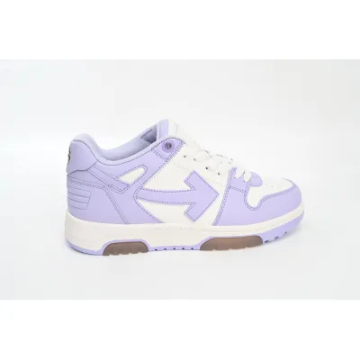 Zafa Wear OFF-WHITE Out Of Office Calf Leather White Lilac 02