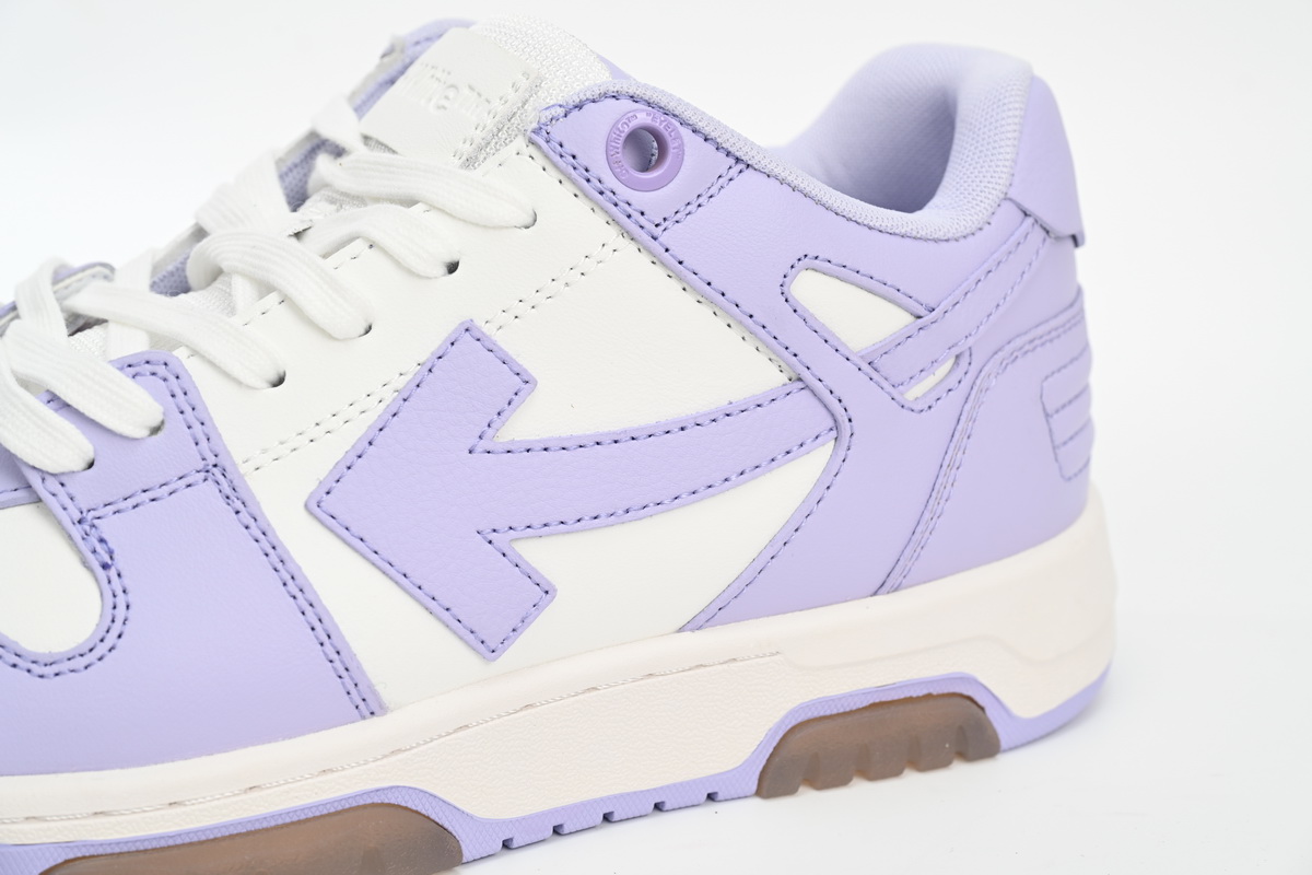 Pkgod OFF-WHITE Out Of Office Calf Leather White Lilac