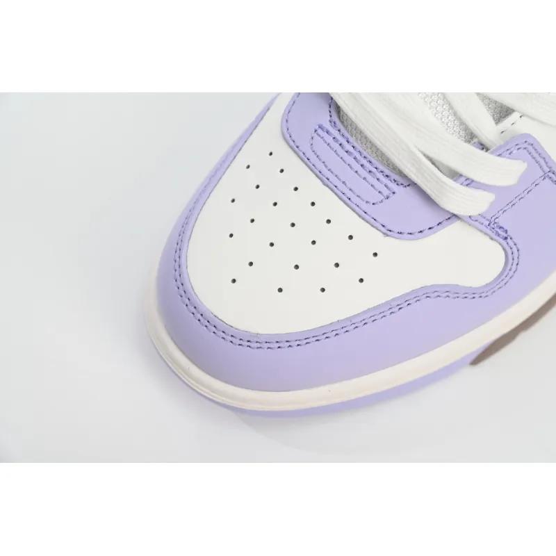 Pkgod OFF-WHITE Out Of Office Calf Leather White Lilac