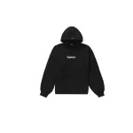 Top Quality Supreme Box Logo Hooded Sweatshirt Black