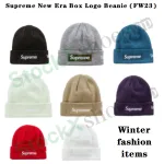 Top Quality Supreme Hat New Era Box Logo Beanie