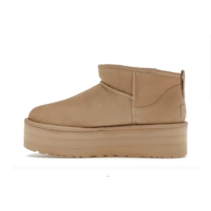 Pkgod UGG Classic Ultra Mini Platform Boot Mustard Seed