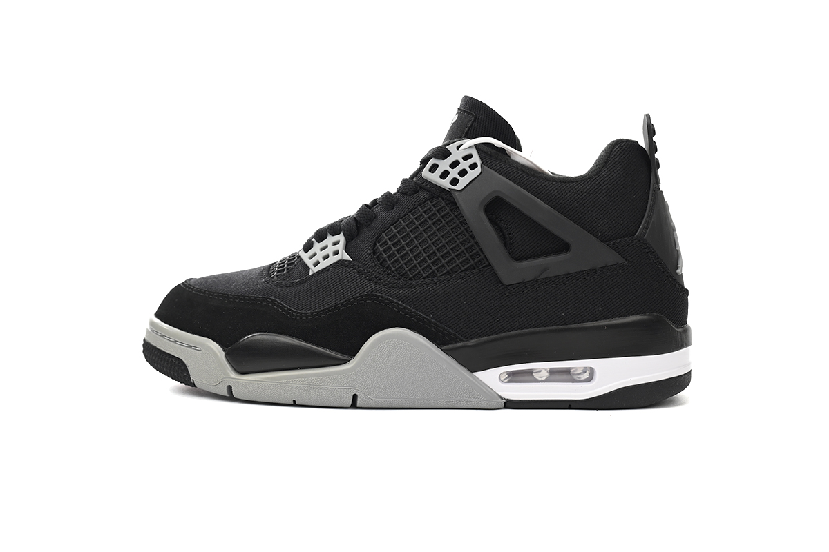Air Jordan 4 Retro SE Black Canvas $79.9