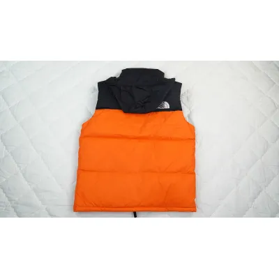 Zafa Wear The North Face Vest 1996 Waistcoat Orange 02