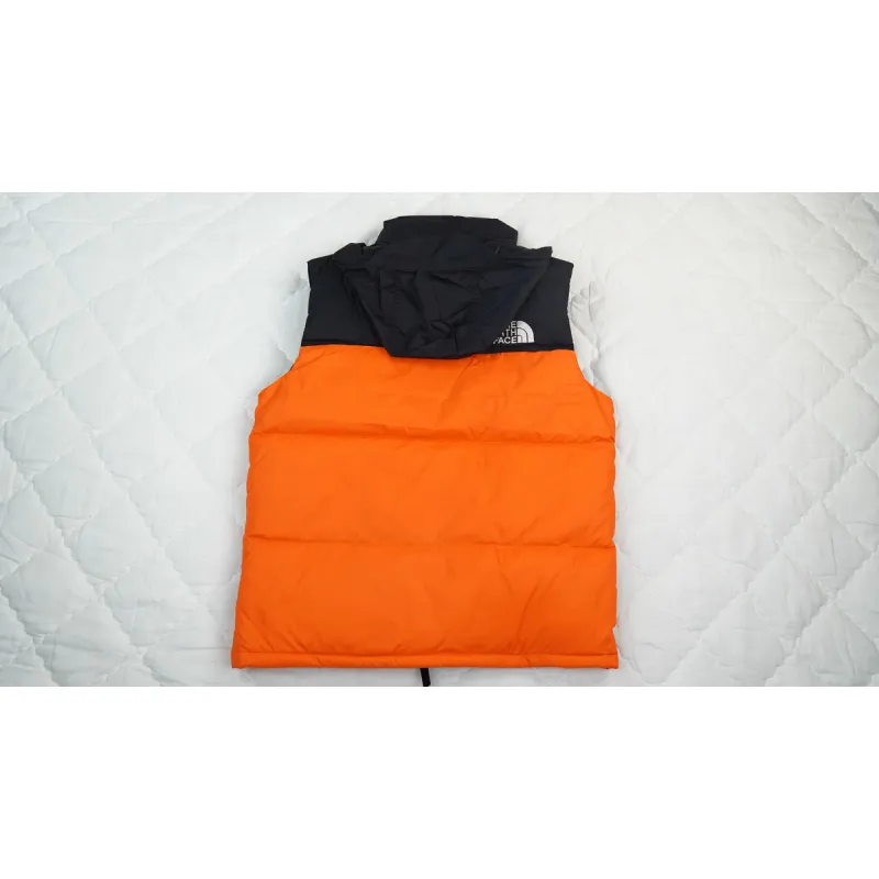 Top Quality The North Face Vest 1996  waistcoat Yellow Color Orange