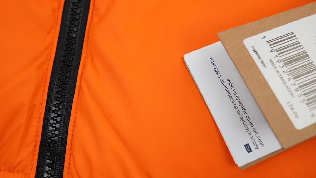 Top Quality The North Face Vest 1996  waistcoat Yellow Color Orange