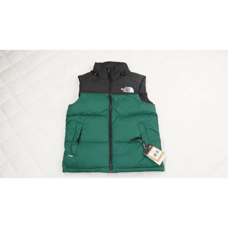 Top Quality The North Face Vest 1996  waistcoat Yellow Color Blackish Green