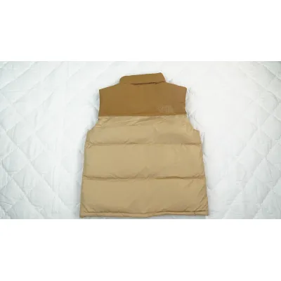 Zafa Wear The North Face Vest 1996  waistcoat Wheat Color 02