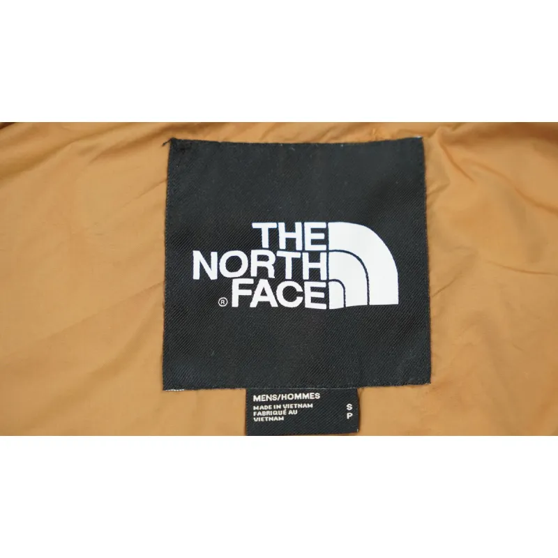 Top Quality The North Face Vest 1996  waistcoat Yellow Color Wheat Color