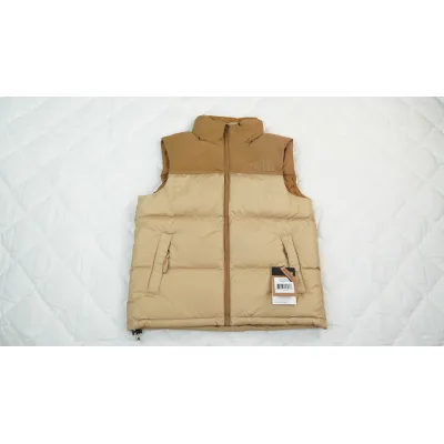 Top Quality The North Face Vest 1996  waistcoat Yellow Color Wheat Color 01