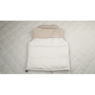 Top Quality The North Face Vest 1996  waistcoat Double Pinyin White 02