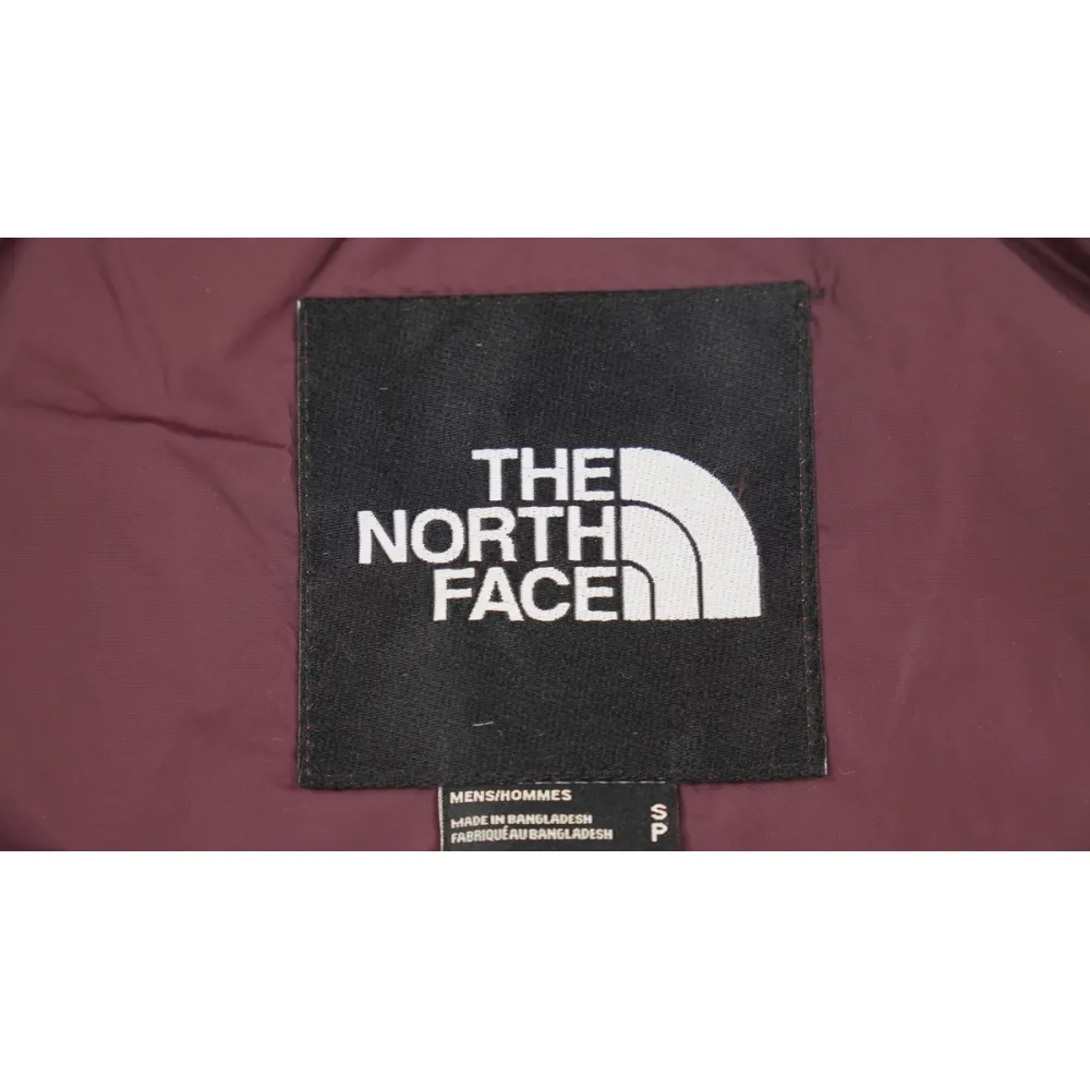 Top Quality The North Face Vest 1996  waistcoat Yellow Wine Red