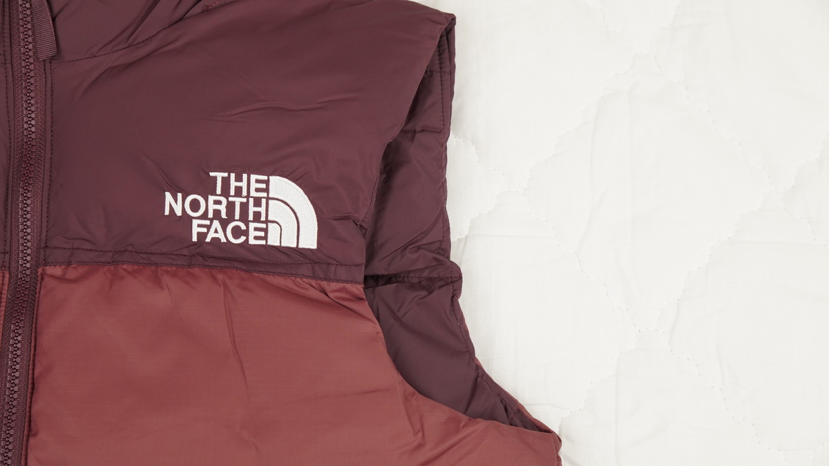 Top Quality The North Face Vest 1996  waistcoat Yellow Wine Red