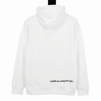 Top Quality Supr Box Logo Hooded Sweatshirt White 2dtS211  02